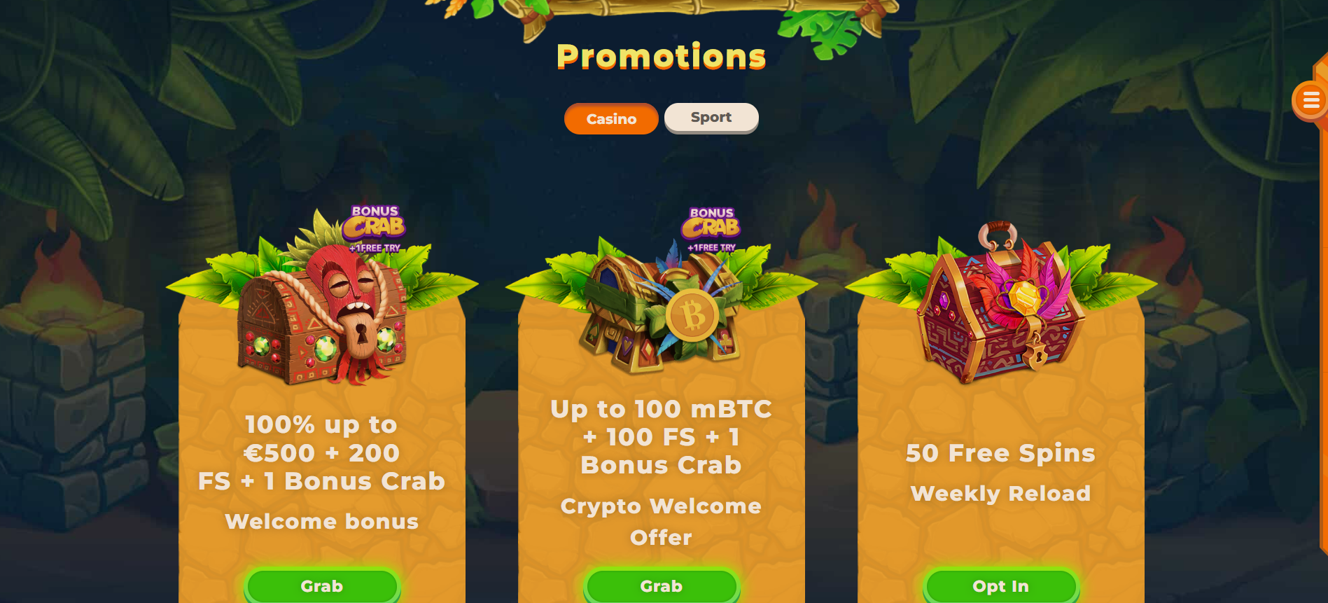 Wazamba Promotions